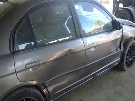 2005 HONDA CIVIC, GRAY, LX MODEL, 1.7L, AT.  A26257